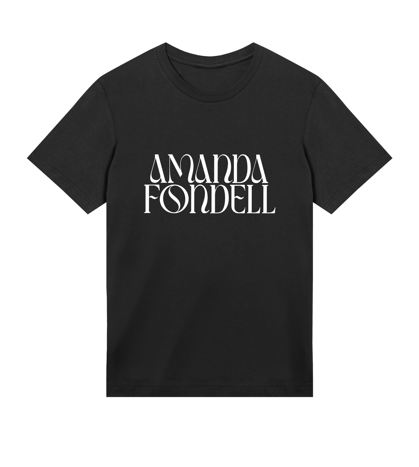 Amanda Fondell Men's Regular Tee Black (Online Exclusive)