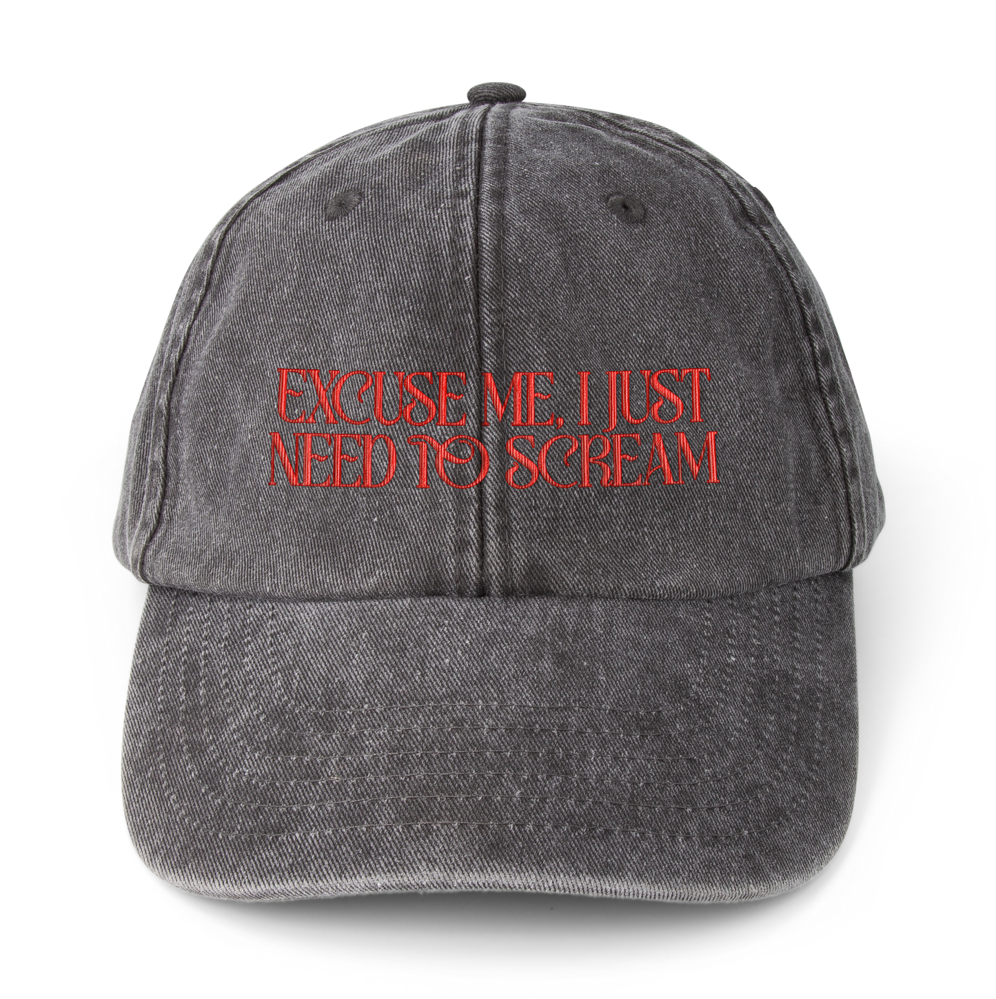Vintage Cap Scream Grey